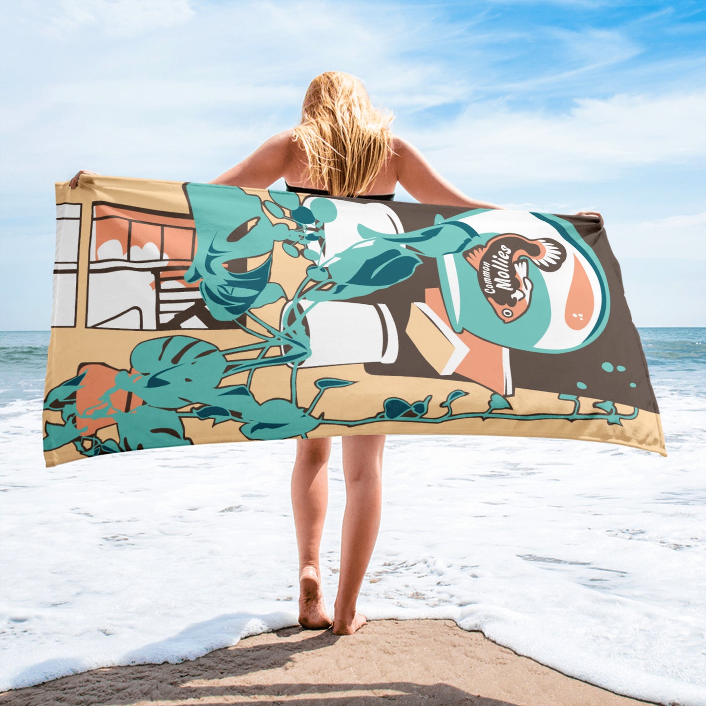 Lightweight, Quick Drying Beach Towel